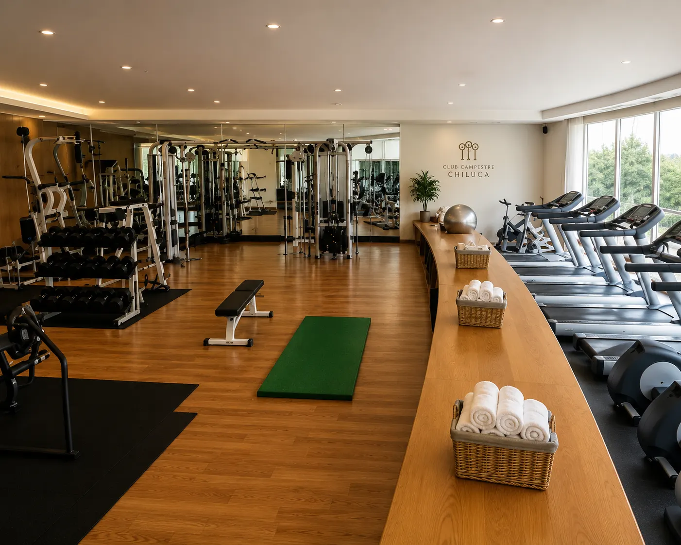 Gimnasio — Club Campestre Chiluca